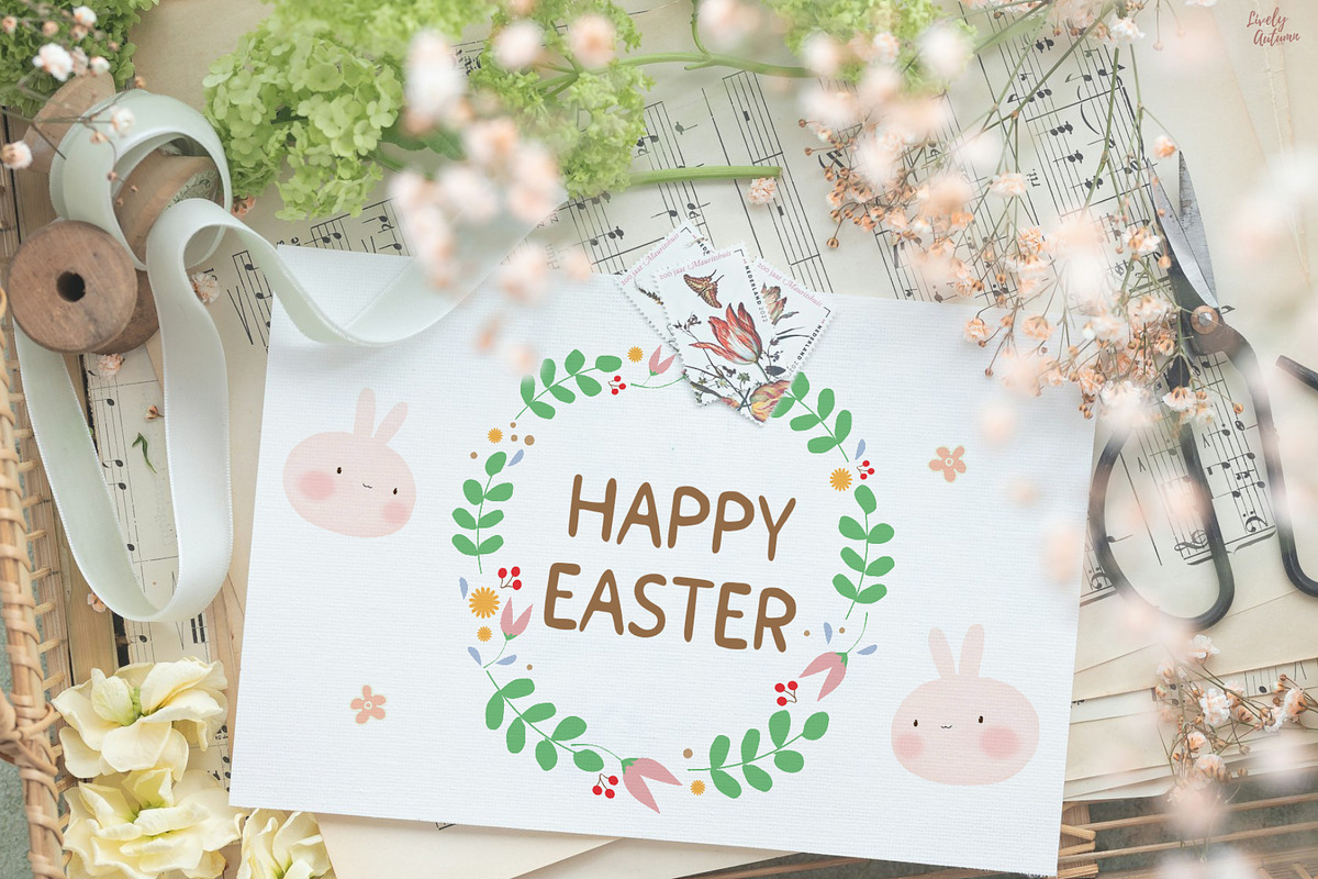 Easter Sunshine | Handwriting Font, a Handwritten Font by LivelyAutumn11.11 (Photo 5 of 5)