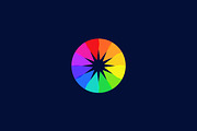Circular Iridescent Logo Minimalist, a Branding & Logo Template by Signatoro (Thumbnail 2 of 4)