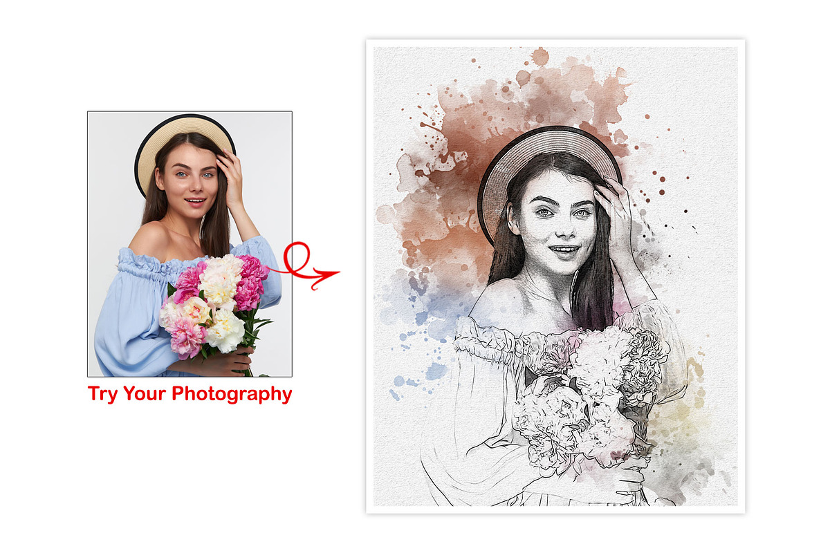 Custom Portrait Painting Effect, an Action Add-On by MRI STUDIO (Photo 15 of 39)
