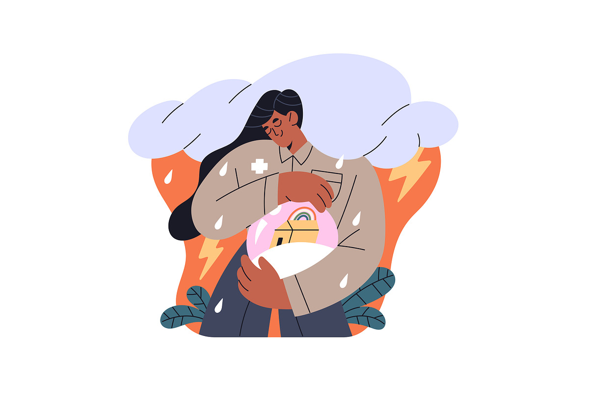 Insurance policies concept set, a Finance Illustration by PaperTrident (Photo 8 of 12)