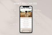 Boho Link in Bio, a Landing Page Template by SunshineStudioBoutique (Thumbnail 4 of 9)
