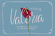 Valoria Script, a Script Font by Berdansabersama (Thumbnail 1 of 9)