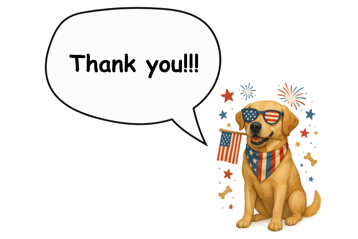 Patriotic Pup PNG – Sublimation, a Seasonal Illustration by Smillyy Threads (Photo 6 of 6)