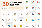 Construction colour icon, a Solid Icon by Ragul Creates (Thumbnail 1 of 3)