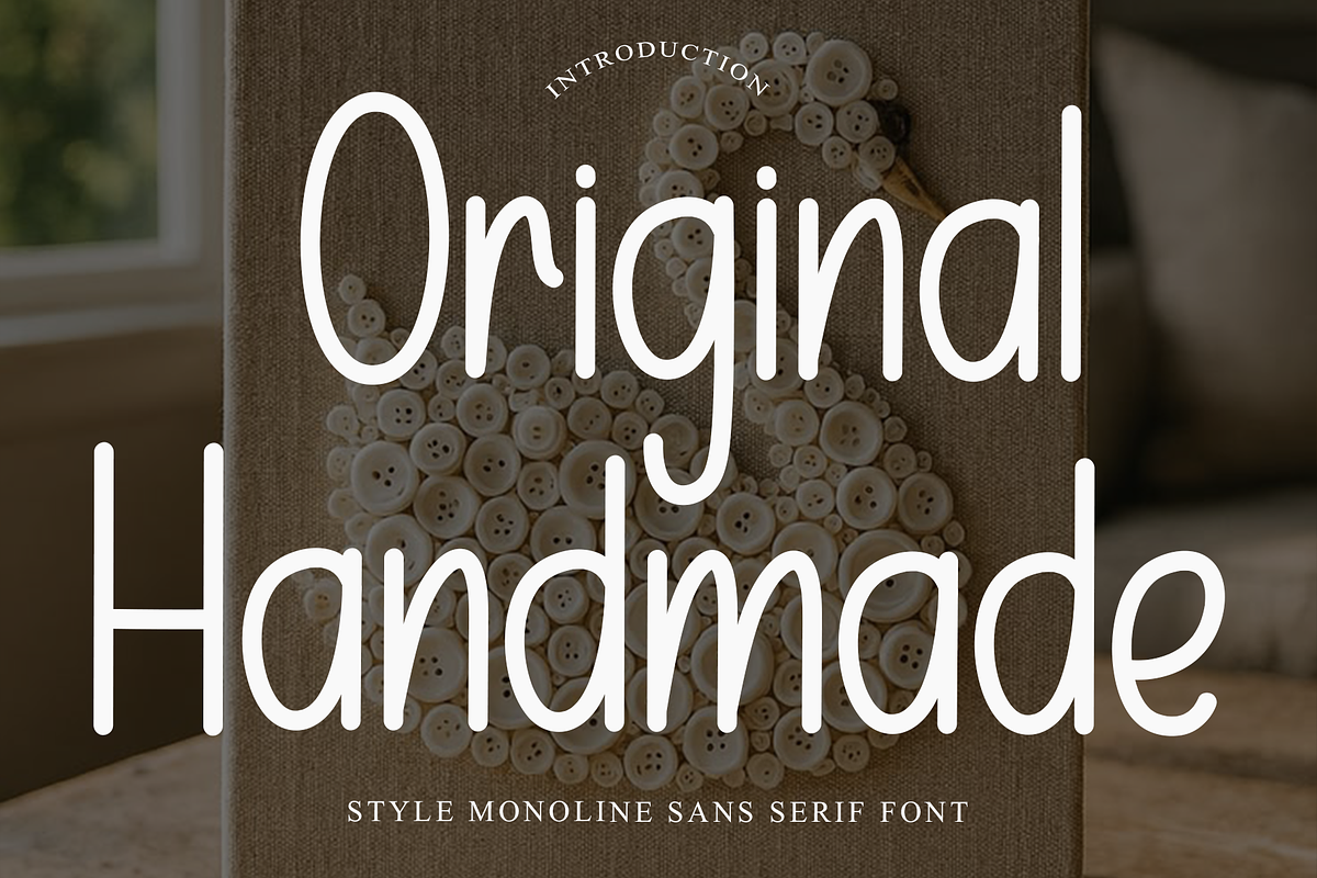 Original Handmade, a Sans Serif Font by FreshTypeINK (Photo 1 of 6)