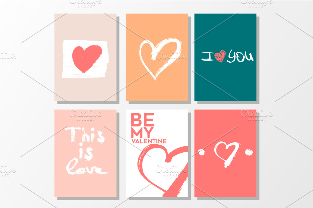 Valentine's Day Cards, a Card Template by Artem Vorotnikov (Photo 10 of 13)
