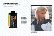 50+ Kodak Film Lightroom Presets., an Action Add-On by filmcamera_presets (Thumbnail 3 of 8)