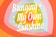 Sunday Chatt Playful Display Script, a Handwritten Font by Four Lines Std. (Thumbnail 7 of 11)