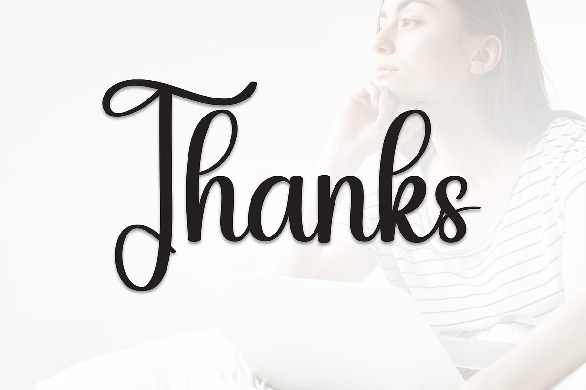 Daydream | Script Font, a Handwritten Font by Scratchones (Photo 9 of 9)