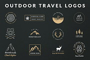 Vintage Outdoor Travel Logos, a Branding & Logo Template by Build Interactive (Thumbnail 1 of 8)