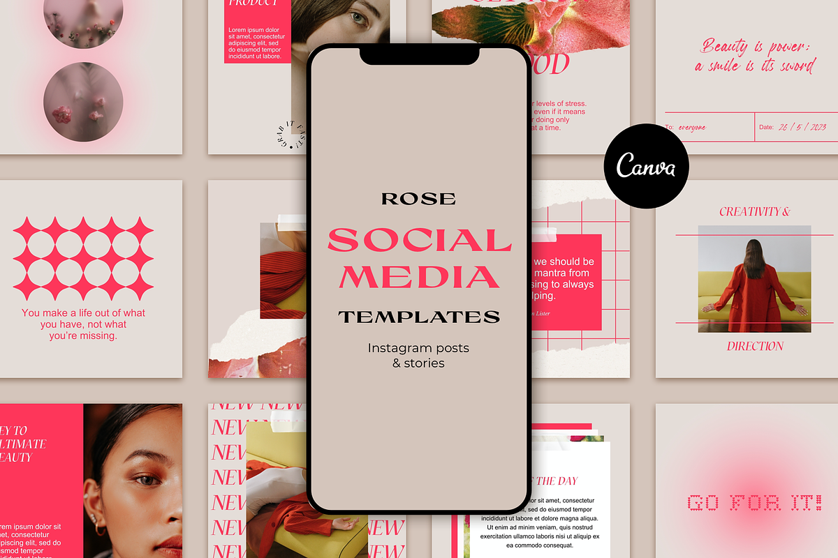 SALE Instagram Posts and Stories, a Social Media Template by Bonumo (Photo 1 of 10)