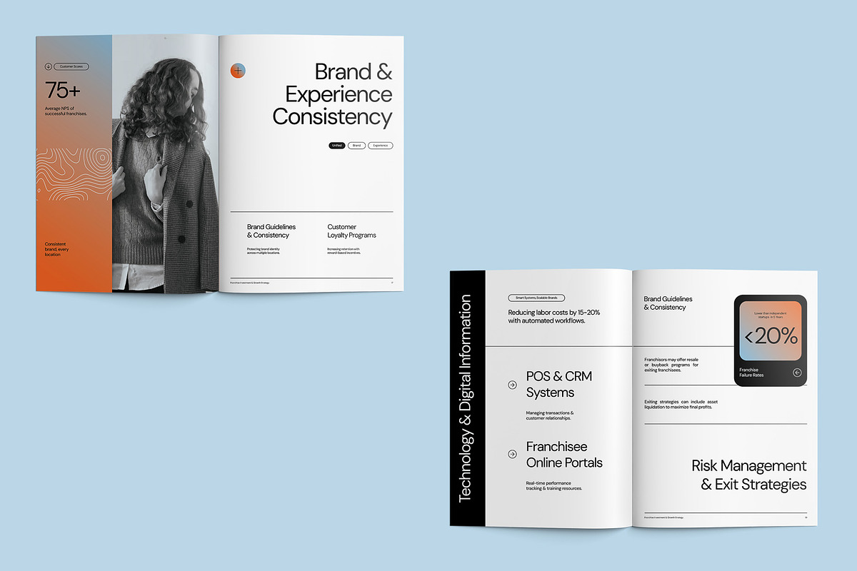 Franchise Investment Strategy, a Brochure Template by fakhroo (Photo 9 of 9)