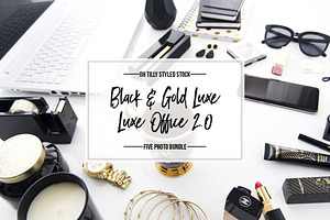 Black & Gold Luxe Stock Bundle S2