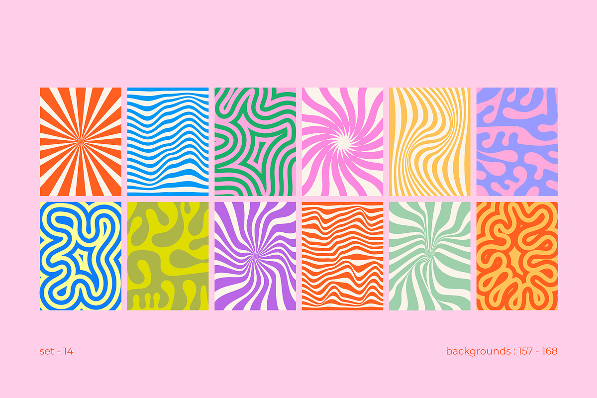Funky Abstract Backgrounds, a Background Graphic by Léo Alexandre (Photo 15 of 22)