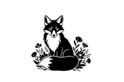 Cute Fox Silhouette Bundle, an Illustration by Designs_River (Thumbnail 26 of 31)