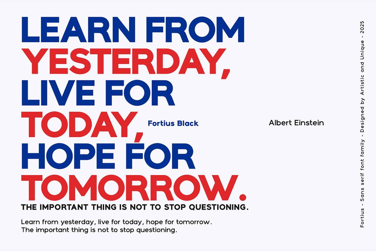 Fortius - Sans serif font family, a Sans Serif Font by Artistic & Unique (Photo 6 of 15)