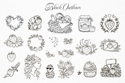 Strawberry Summer - Vector Clipart, an Object Graphic by Christine Krahl (Thumbnail 5 of 6)