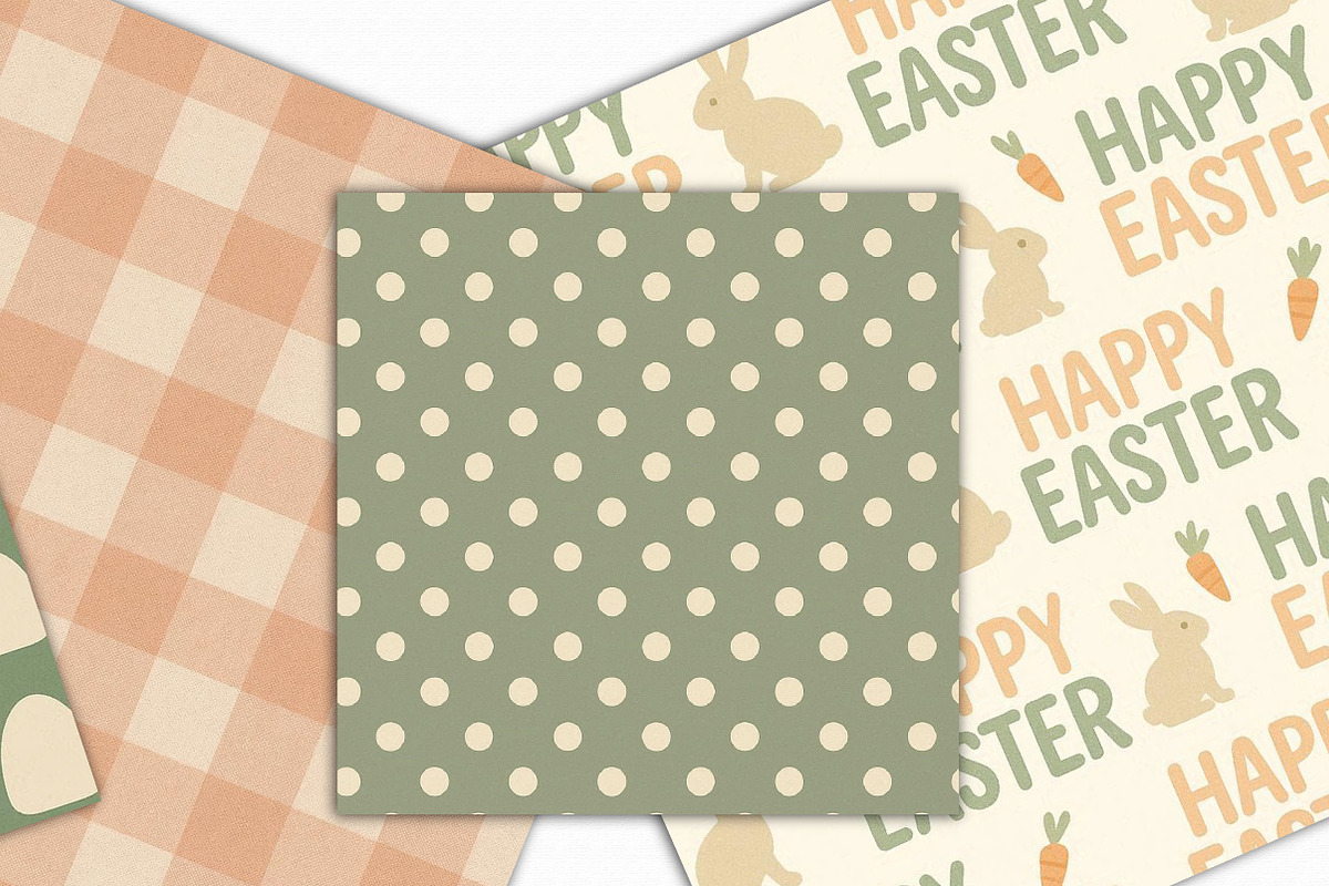 Easter Seamless Digital Papers, an Illustration by Libby Wishes (Photo 3 of 4)