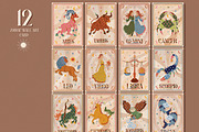 MAGICAL ZODIAC Collection, a Pattern Graphic by MSNTY STUDIOX (Thumbnail 6 of 27)