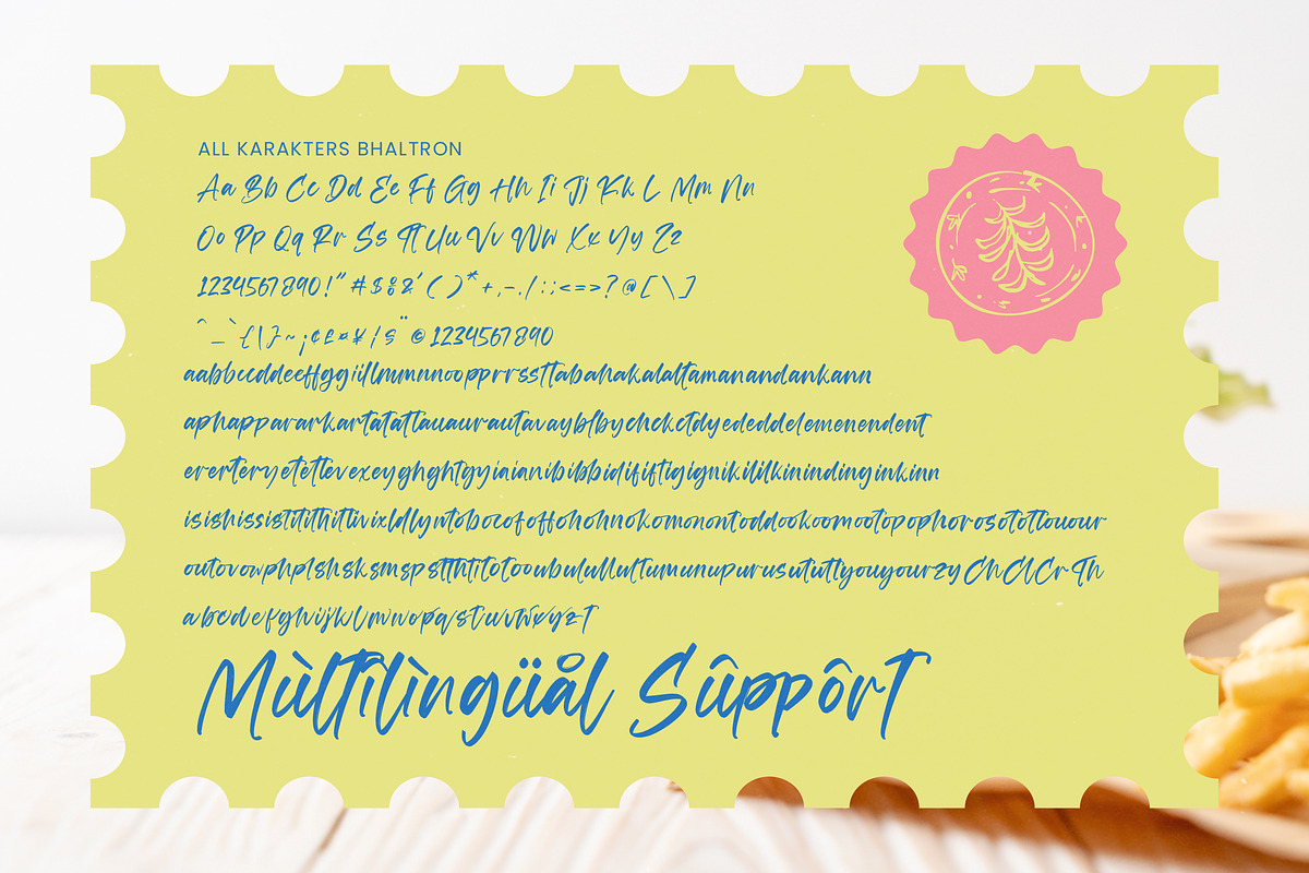 Bhaltron Modern Brush Handwritten, a Script Font by stylishtype.co (Photo 19 of 20)