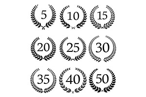 Laurel Wreaths Symbols