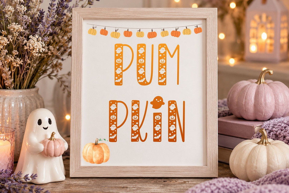 Spookie - Halloween Font, a Symbol Font by AnningArts (Photo 4 of 7)