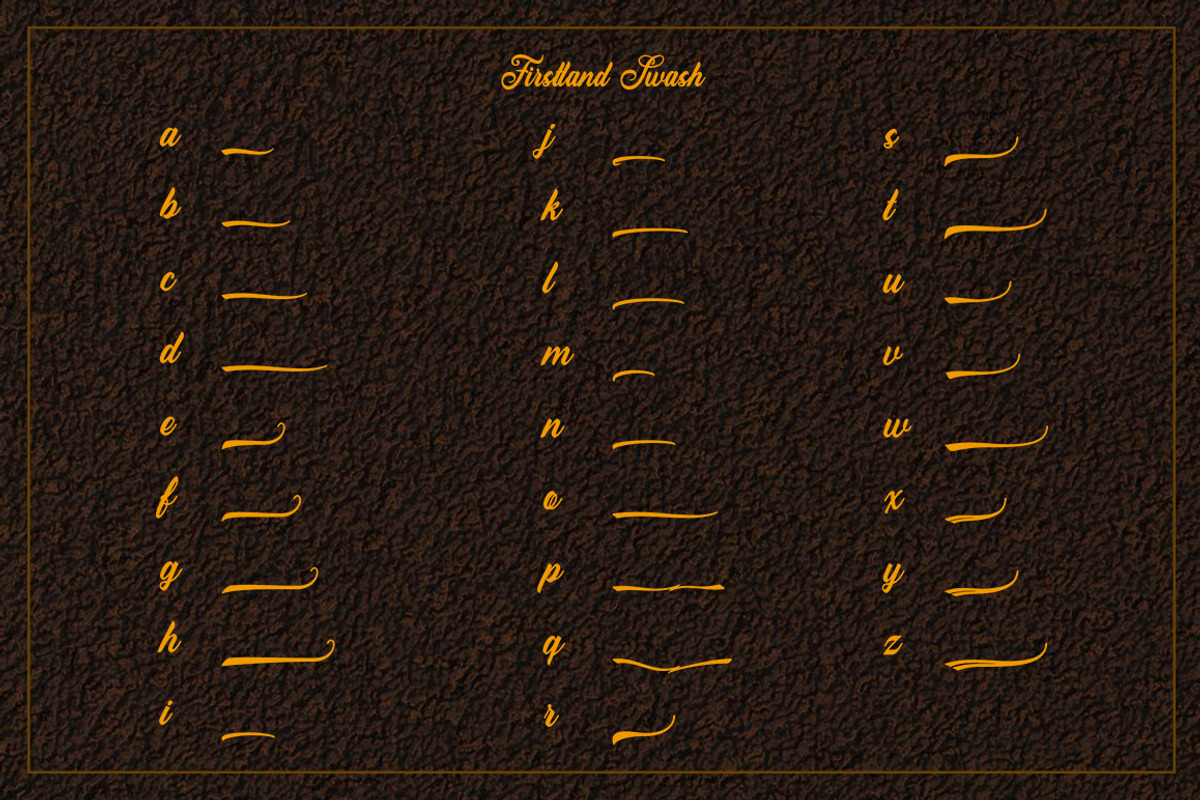 Firstland, a Script Font by Matra Creative (Photo 12 of 12)