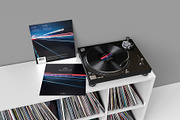 Vinyl Record Mockup 4, a Packaging Mockup by KIPET (Thumbnail 7 of 15)