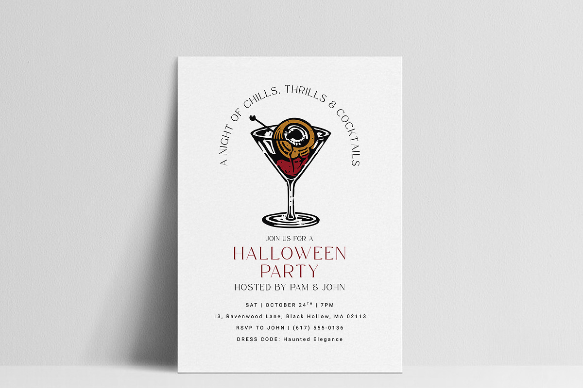 Editable Canva Halloween template