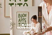 Blush Olive Room Frames Mockups, a Household Mockup by Muse Mockups (Thumbnail 16 of 19)