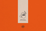 Coffee Dog Illustrations, a Food Illustration by happpydesign (Thumbnail 7 of 7)
