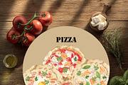 Rustic Italian Pizza Recipe Set, a Food Illustration by Sunshine Art (Thumbnail 5 of 10)