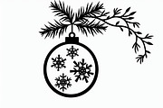 Christmas Laser Cut Ornament Bundle, a Graphic by musafir_fashion (Thumbnail 15 of 16)