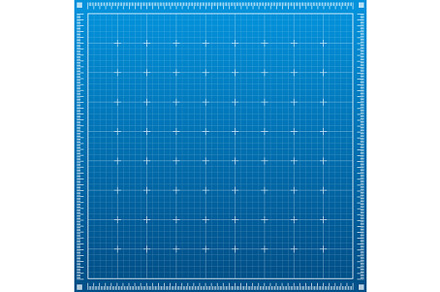 Blueprint graph paper background