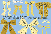 FUNKY BOWS: clipart, an Object Illustration by Elliko shop (Thumbnail 4 of 6)