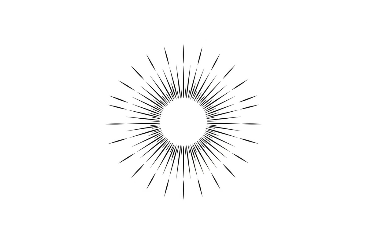 Sunburst Rays Vector Bundle Bundle, an Illustration by yasushie (Photo 27 of 31)