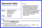 Miguer Sans | Contrast Sans, a Sans Serif Font by Jolicia Type (Thumbnail 10 of 21)