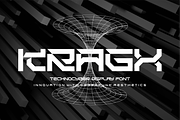 GRAVIX - TECHNOCYBER DISPLAY FONT, a Font by Vroz Studio (Thumbnail 6 of 8)