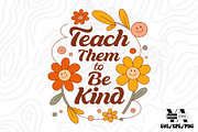 Teacher Boho Floral SVG PNG Bundle, an Illustration by Ya_ Design Store (Thumbnail 3 of 17)