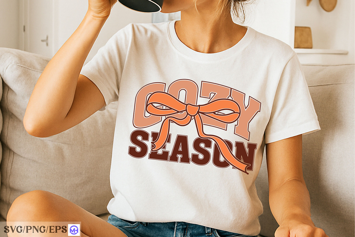 Cozy Season SVG PNG Fall Autumn, a Graphic by mh_arif (Photo 1 of 4)