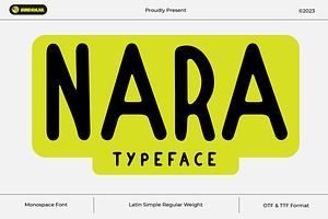 Nara Typeface