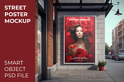 20 Street Poster and Banner Mockups, an Advertising Mockup by optimism (Thumbnail 10 of 21)