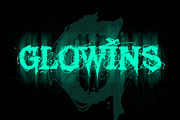 Glowins, a Handwritten Font by Mister Chek (Thumbnail 1 of 2)