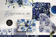 Watercolor Bundle - Blue Collection, an Illustration by Beigetime (Thumbnail 7 of 8)