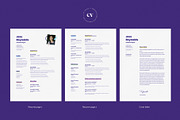Jess | CV / resume template, a Resume Template by CV house (Thumbnail 3 of 9)