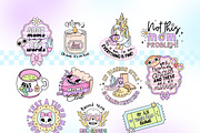Sarcastic Mom Quotes PNG Bundle, a Person Illustration by Huxmay (Thumbnail 3 of 10)