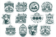Gambling t-shirt designs, a Branding & Logo Template by DGIM studio (Thumbnail 7 of 9)