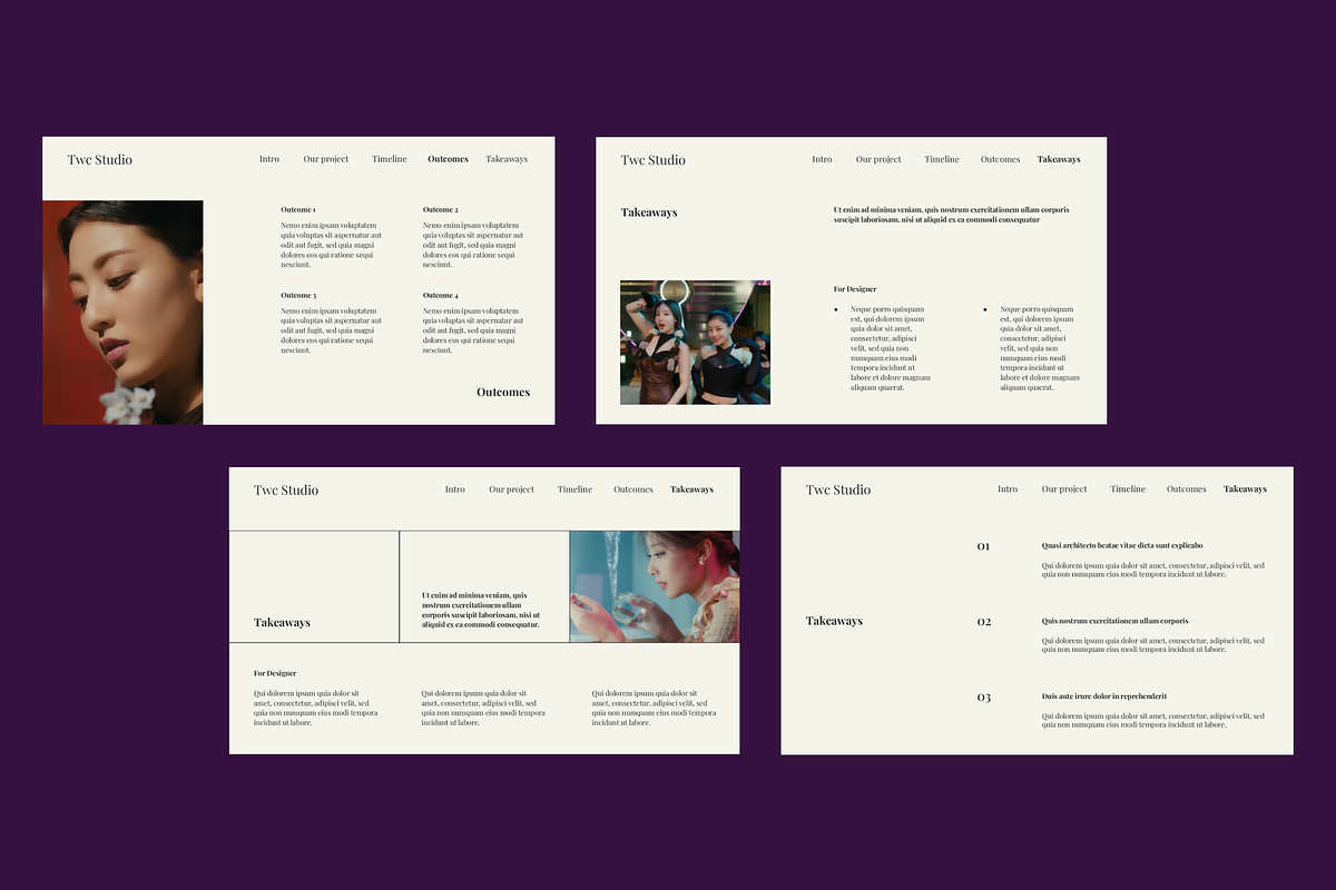 Moonlight Sunrise Presentation, a Presentation Template by Out of Context (Photo 8 of 9)