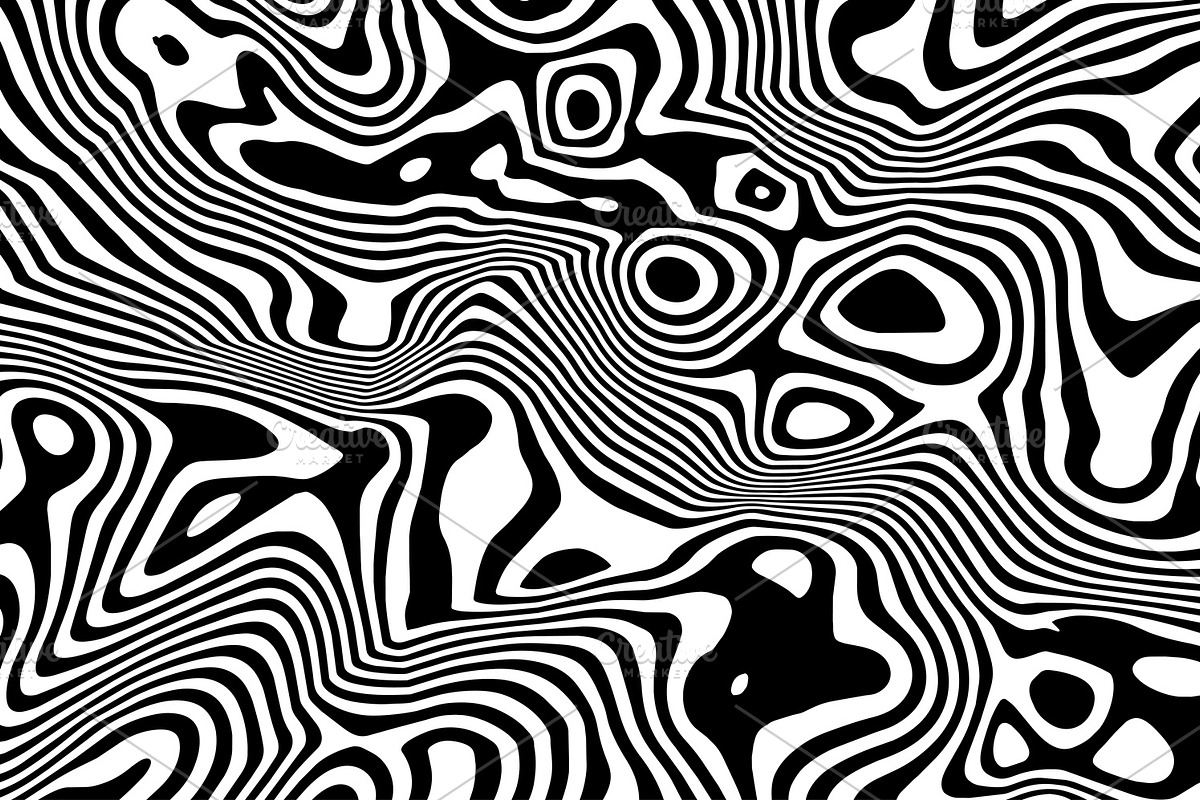 Liquify Lines Effect Backgrounds, a Background Graphic by alexdndz (Photo 3 of 5)