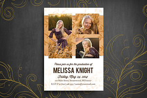 Graduation Invitation Luxe